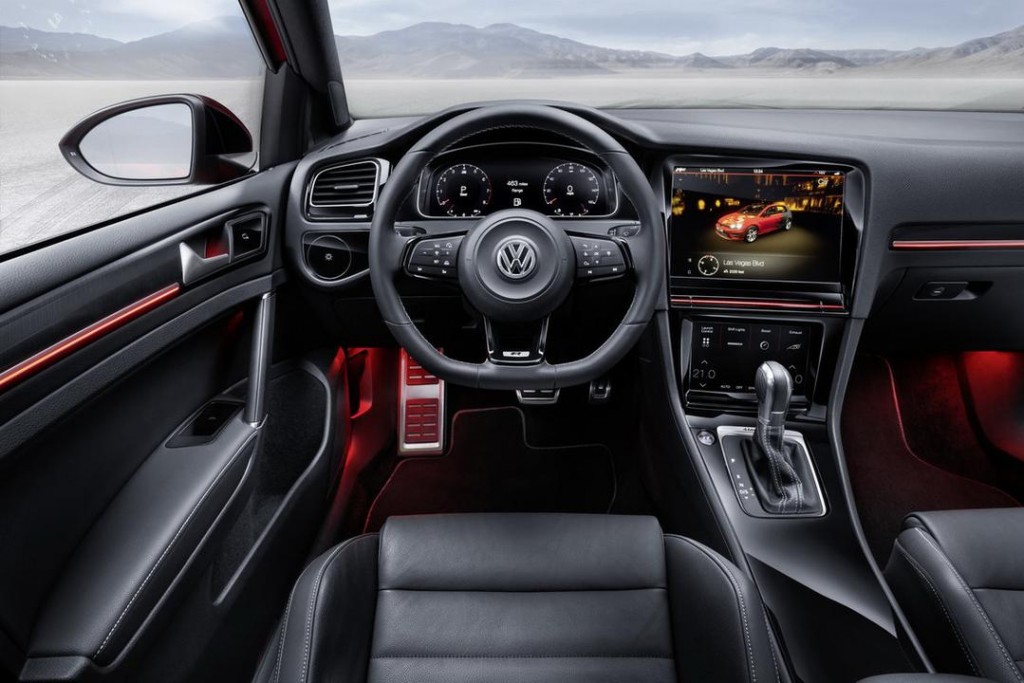 Volkswagen Golf R Touch zaprezentowany w Las Vegas